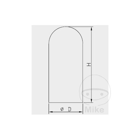 KAYABA Burbuja de amortiguador 46/118 MM 773.11.47