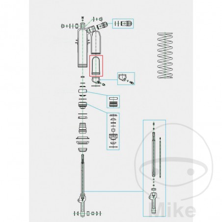 KAYABA buffer bubble 46/118 MM 773.11.47