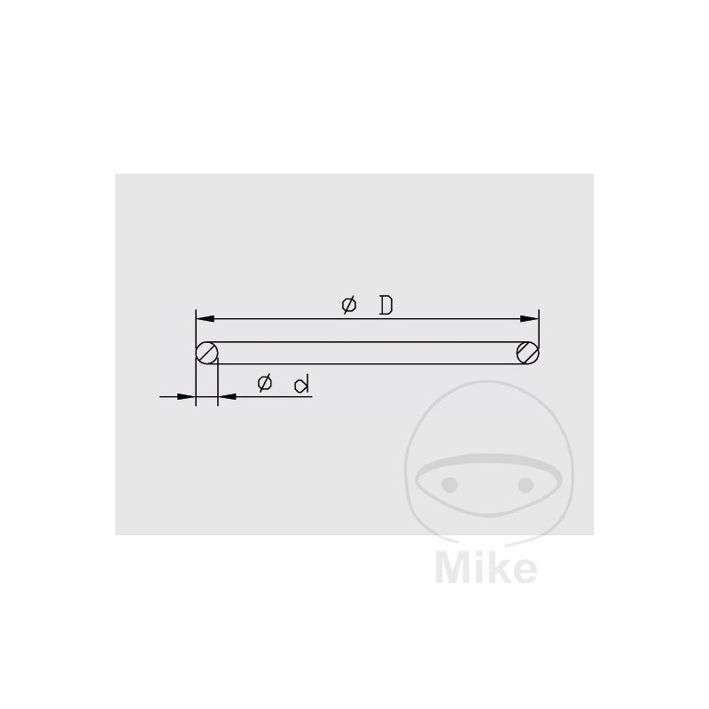 KAYABA shock absorber gasket for motorcycle 38 X 44 3.1 MM 773.11.88