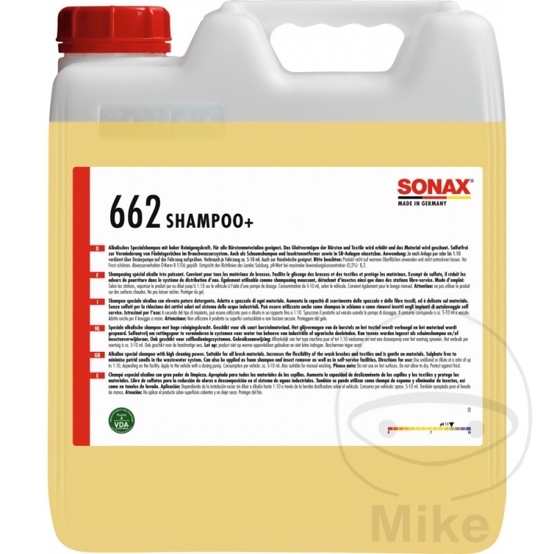 SONAX car wash shine shampoo SX 10L 556.80.90
