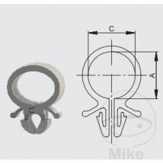 JMP Pacl 10 cable clamps 775.00.44