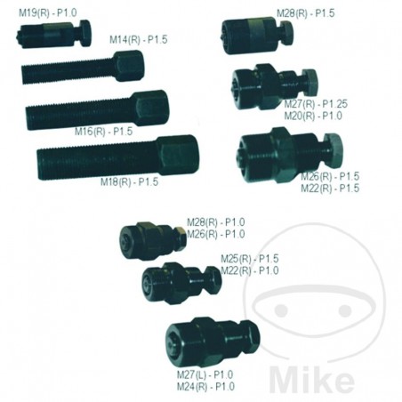 JMP pulley puller set 722.05.36