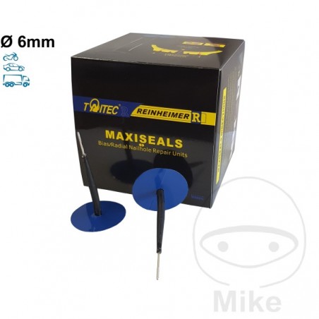 REINHEIMER Motorcycle tubeless tire puncture repair kit MAXI SEAL 6 MM 519.02.59