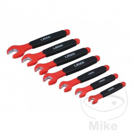 LASER TOOLS Juego 7 llaves aisladas para coche IOSO 8 - 19 MM 604.60.48