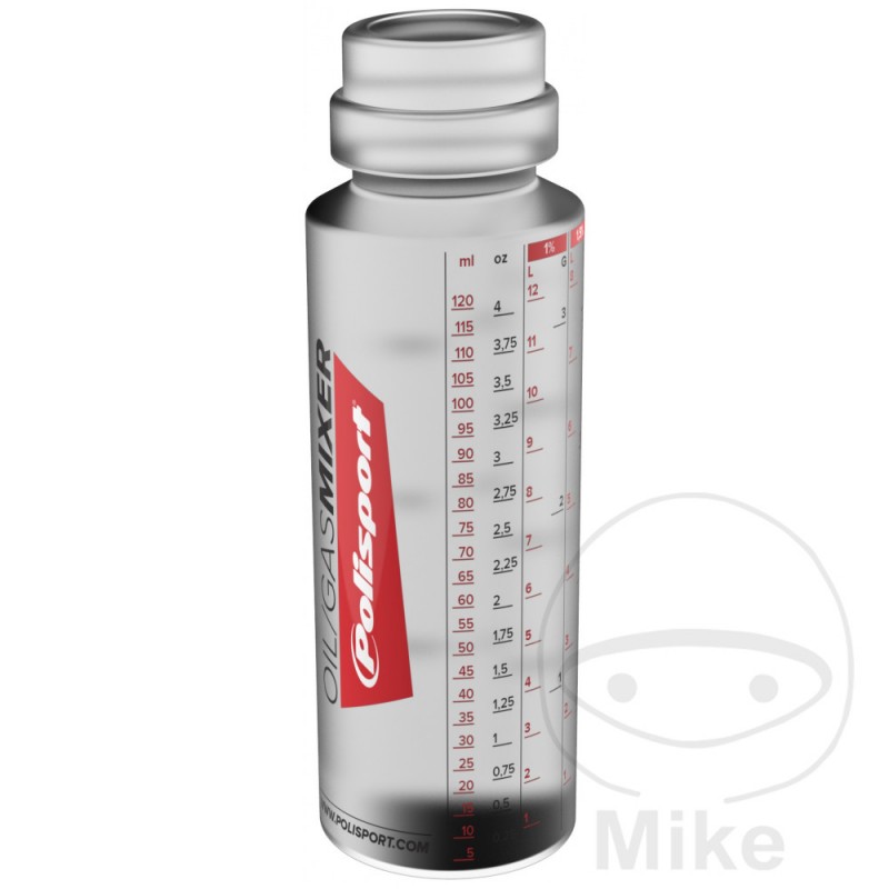 POLISPORT Mixing bottle for oil and fuel 125 ML 716.16.67