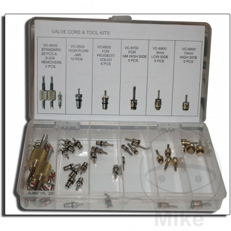 Pack 6 shell for tire valve 272.41.16