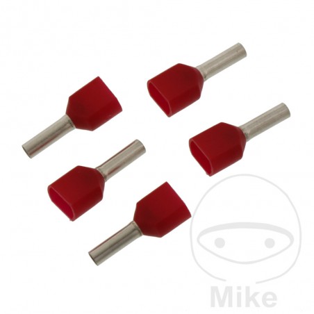 JMP Pack of 5 cable lugs DP 1.0X8 MM 158.01.78