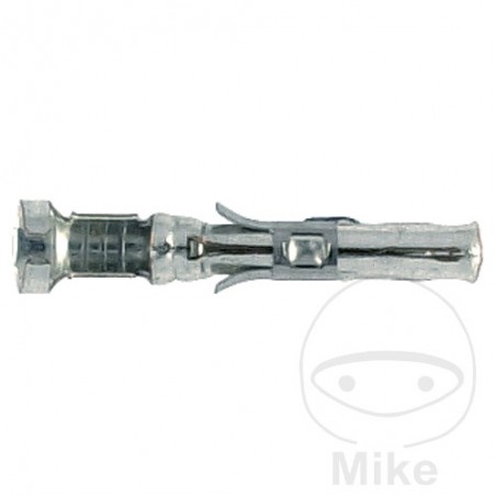 HERTH+BUSS Pack of 50 round cable connectors 1.5-2.5 1.6 MM (50UD) 158.47.54