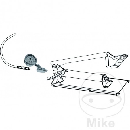 Pressure gauge for hydraulic pump 1000 BAR 1/4 617.11.93