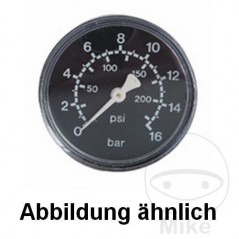 Pressure gauge for measuring compressed air 0-10/16 BAR 656.10.96