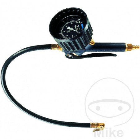 EWO Manómetro presión de neumáticos calibrado con conector rápido 0-12 BAR 677.58.78