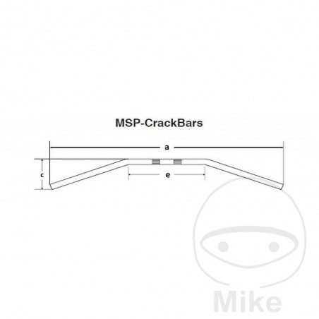 FEHLING Steel cable notch handlebar 1" MSP CRACKBAR 730.03.39