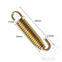 JMP Juego 4 muelles de escape silencioso 57 MM 764.00.14