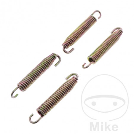 JMP Set of 4 silent exhaust springs 75 MM 764.00.22