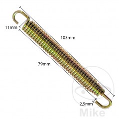 JMP Juego 4 muelles de escape silencioso 99 MM 764.00.55