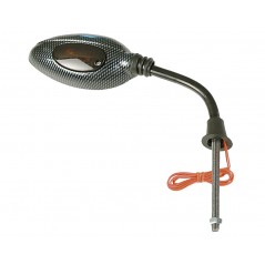 Mirror, rearview, exposition, long thread, right, smoked  M8