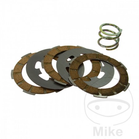Set of 5 clutch discs and spring 756.03.06