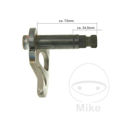 Eje arranque de pedal 72 MM/24 MM 756.93.61