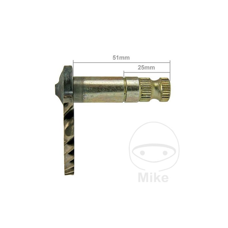 Eje arranque de pedal 51/25 MM GY6 QMB139 756.99.65