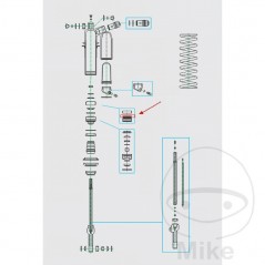 KAYABA Shock Absorber Free Piston Gasket 2 X 42 MM 773.06.34