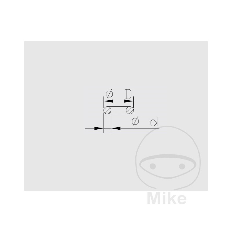 KAYABA O-RING SEAL 9 X 18 2 MM 773.11.99