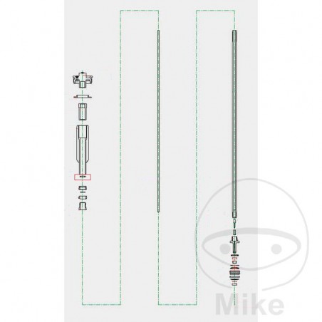 KAYABA fork o-ring 2.1 X 12.5 MM 773.11.24