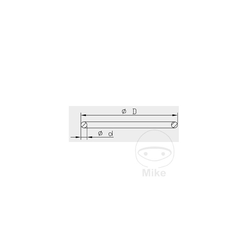 KAYABA fork o-ring 2.1 X 18 MM 773.11.31