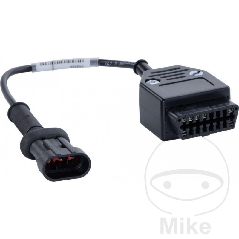 GUTMANN Adaptador conector para diagnóstico unidad de control moto FIA01 658.77.45