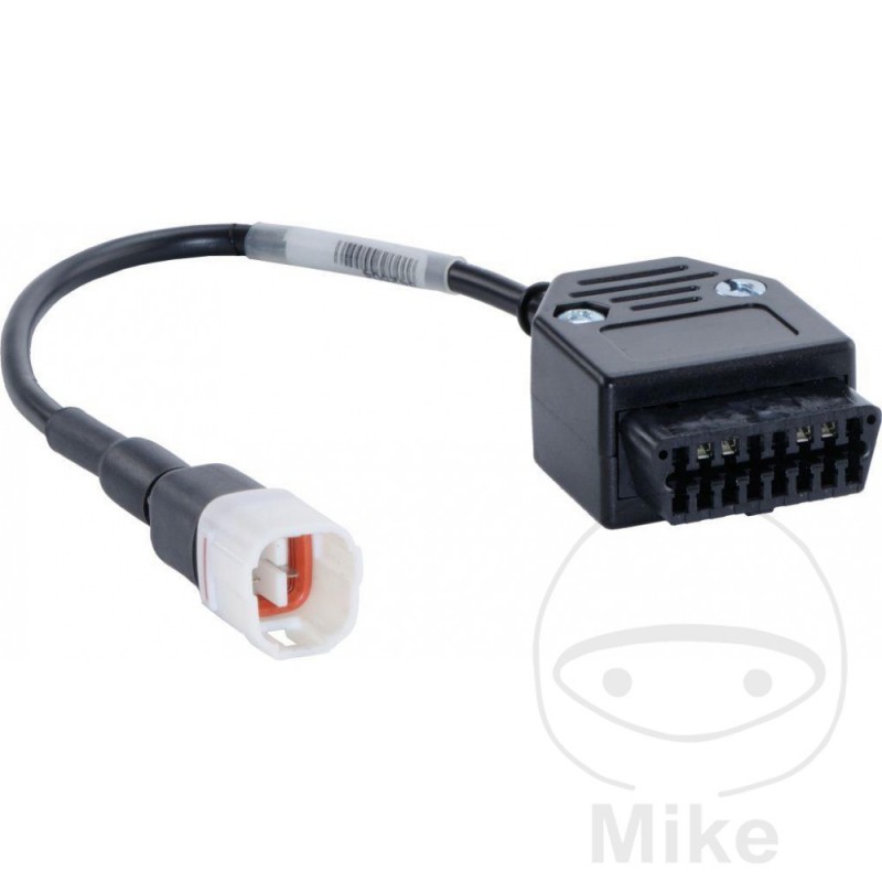GUTMANN Adaptador conector para diagnóstico unidad de control moto BSU02 4 PIN 658.78.10