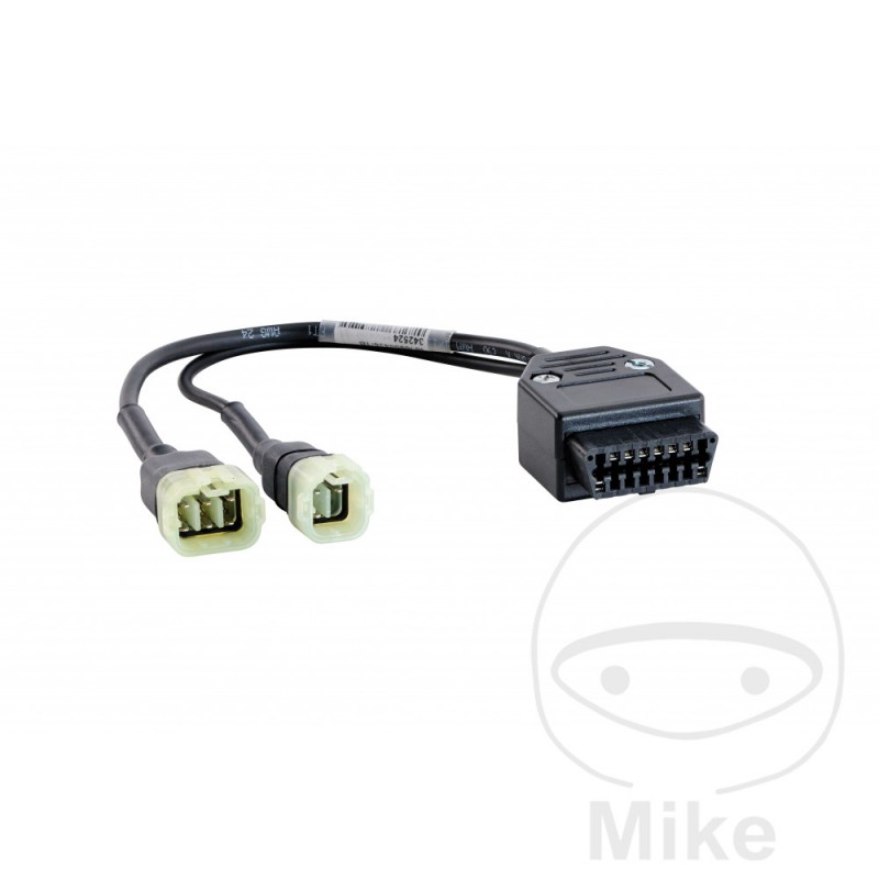 GUTMANN Connector adapter for motorcycle control unit diagnosis BKA03 4 + 6 PIN 658.96.18