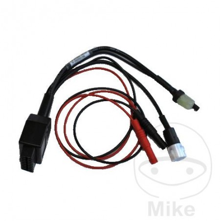GUTMANN Adaptador conector para diagnóstico unidad de control moto BYA02 3 + 4 PIN 668.04.41