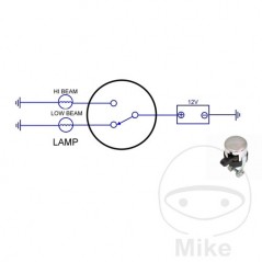 JMP Interruptor 2 posiciones de luz 704.00.58