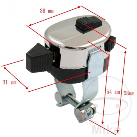 JMP 3 position switch + 2 light buttons 704.00.74