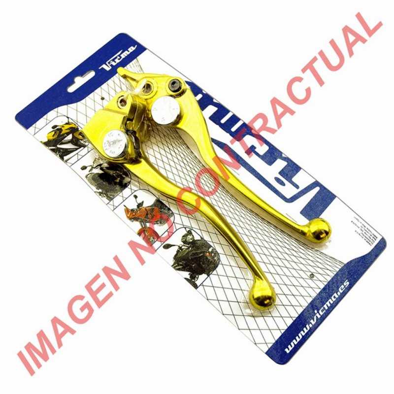 V PARTS Juego de manetas oro 80016