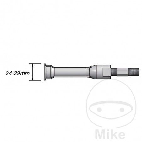 JMP Spare part for bearing extractor 24-29 MM 722.02.31