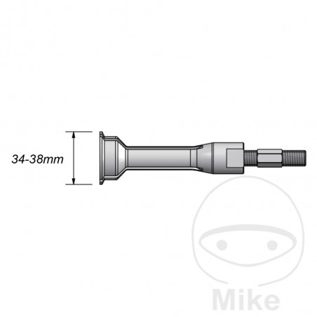 JMP Spare part for bearing extractor 34-38 MM 722.02.33