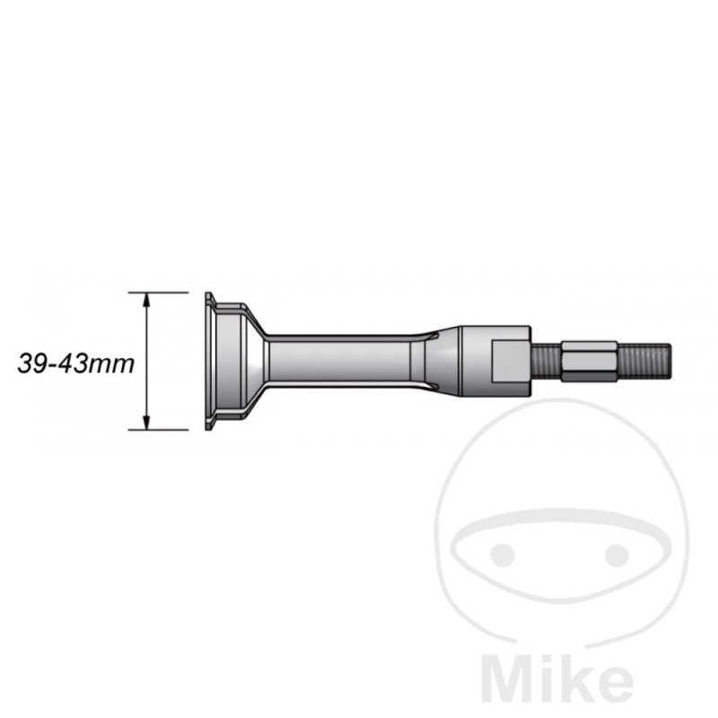 JMP Spare part for bearing extractor 39-43 MM 722.02.34
