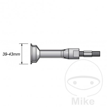 JMP Recambio para extractor de rodamientos 39-43 MM 722.02.34