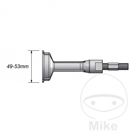 JMP Spare part for bearing extractor 49-53 MM 722.02.36