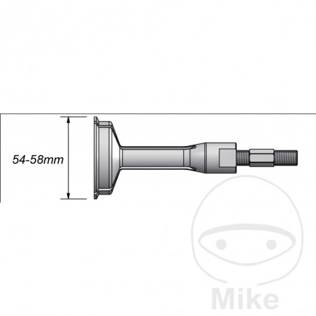 JMP Recambio para extractor de rodamientos 54-58 MM 722.02.37