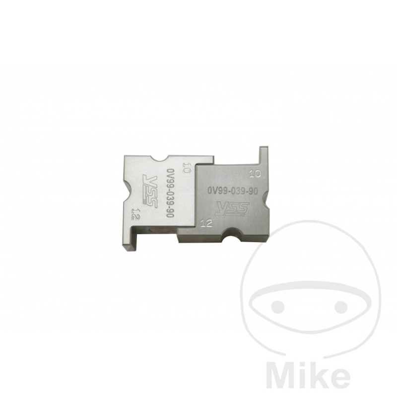 YSS SUSPENSION Set mordazas para pistón con eje 12 MM 722.05.65