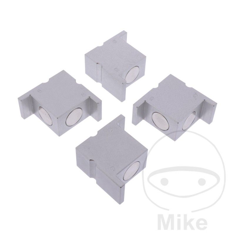 YSS SUSPENSION Pack 4 abrazaderas varilla de pistón 8 X 25 MM 722.05.84