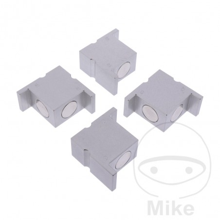 YSS SUSPENSION Pack 4 piston rod clamps 8 X 25 MM 722.05.84