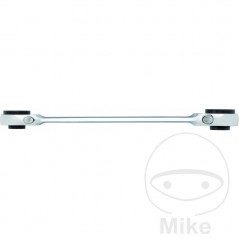 VIGOR Llave de carraca doble 4 en 1 10 13 17 19 MM 604.00.46