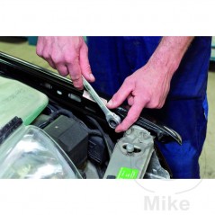 VIGOR Llave de carraca doble 4 en 1 10 13 17 19 MM 604.00.46