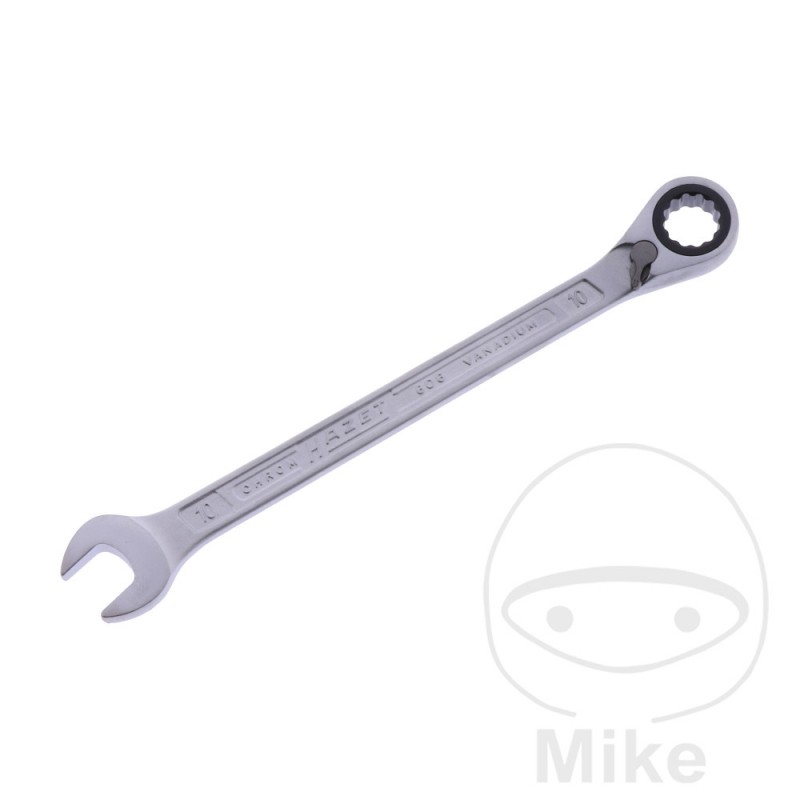 HAZET Llave carraca con conmutación 10 MM 604.11.15