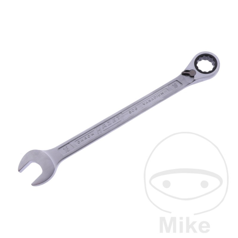 HAZET ratchet wrench with switch 18 MM 604.12.14