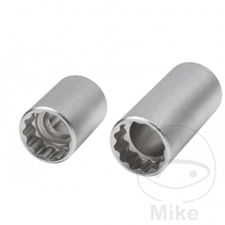 KS TOOLS Juego de vasos 12 bordes VAG 3/8 16 MM 605.03.97