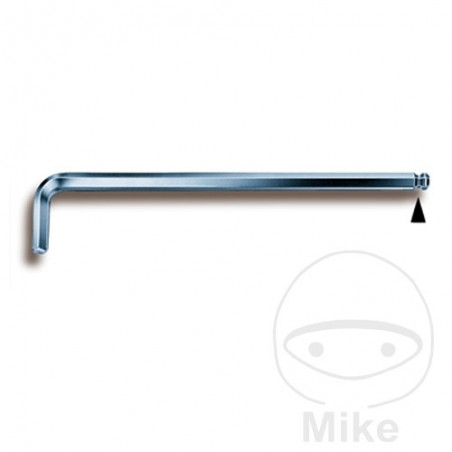 HAZET Llave allen acodada con cabeza esférica 12 MM 605.26.90