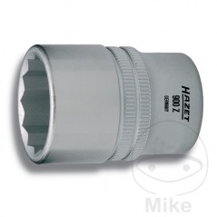 HAZET Bi-hexagonal socket wrench 1/2 1.1/8" 46 MM 605.38.70